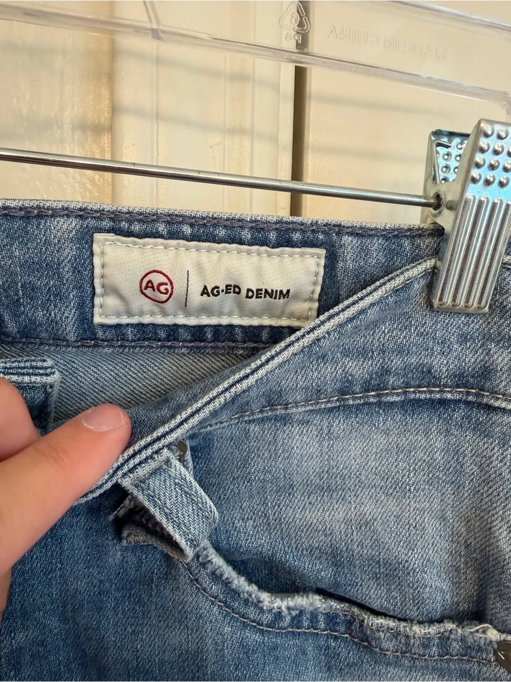 AG Adriano Goldschmied Farrah Bootcut Raw Hem Jeans Women’s 27x32